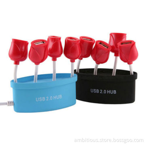 Custom-made 4-port USB Hub, No External Power Supply